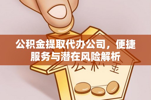 微山公积金提取代办公司，便捷服务与潜在风险解析