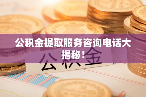 微山公积金提取服务咨询电话大揭秘！